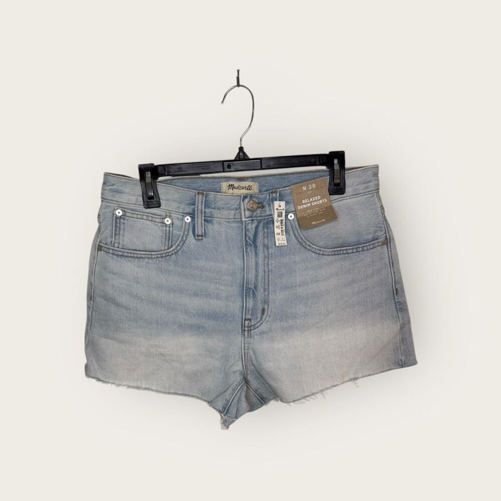 Madewell Relaxed Denim Shorts‎ Size 28 NWT